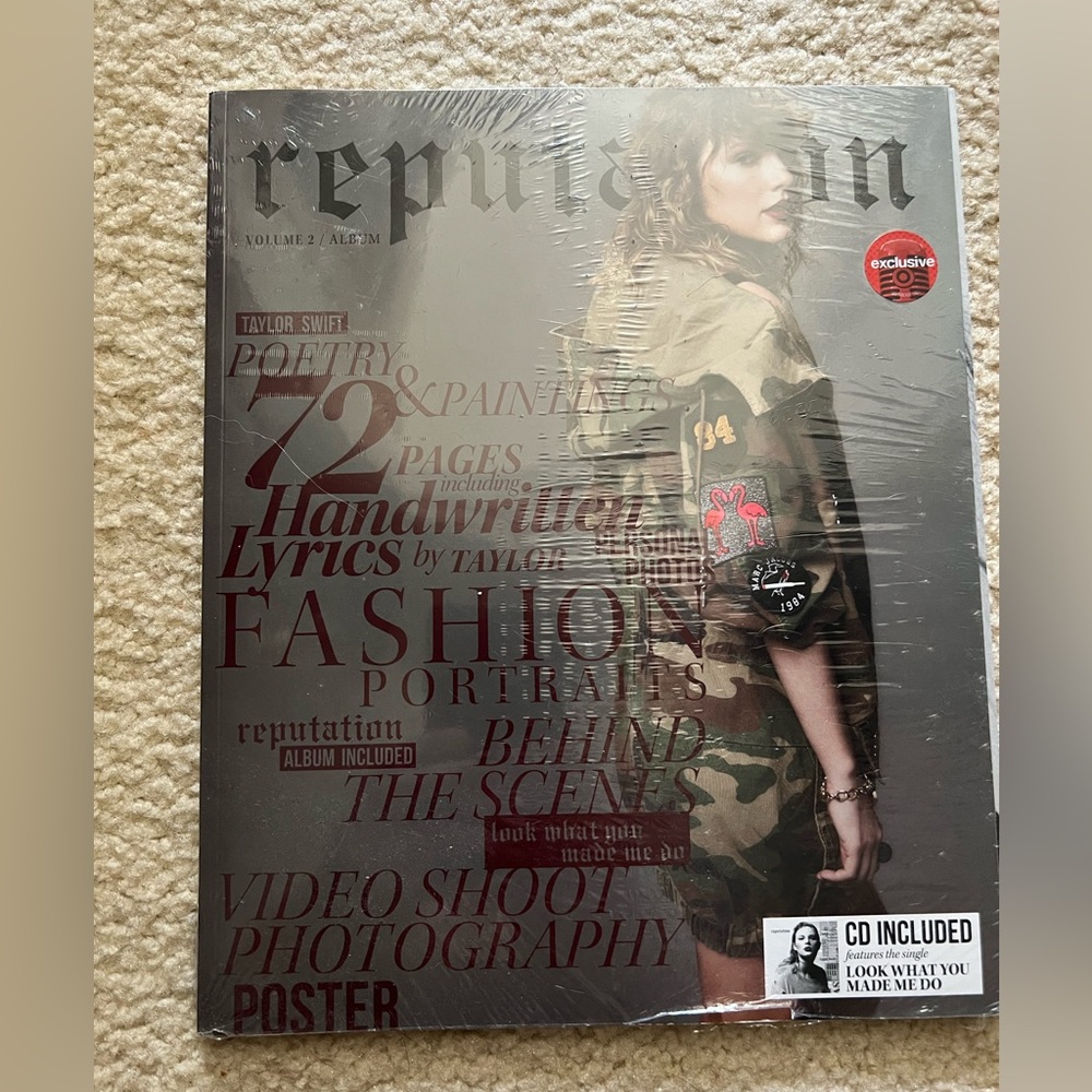 Taylor Swift reputation magazine never opened